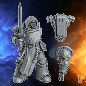 Psychic Mage | Millennium Wars (1) - Battle Brothers - DakkaDakka - 3D Printed Mini Marines