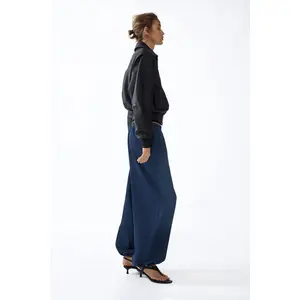 H&M Balloon-leg denim trousers