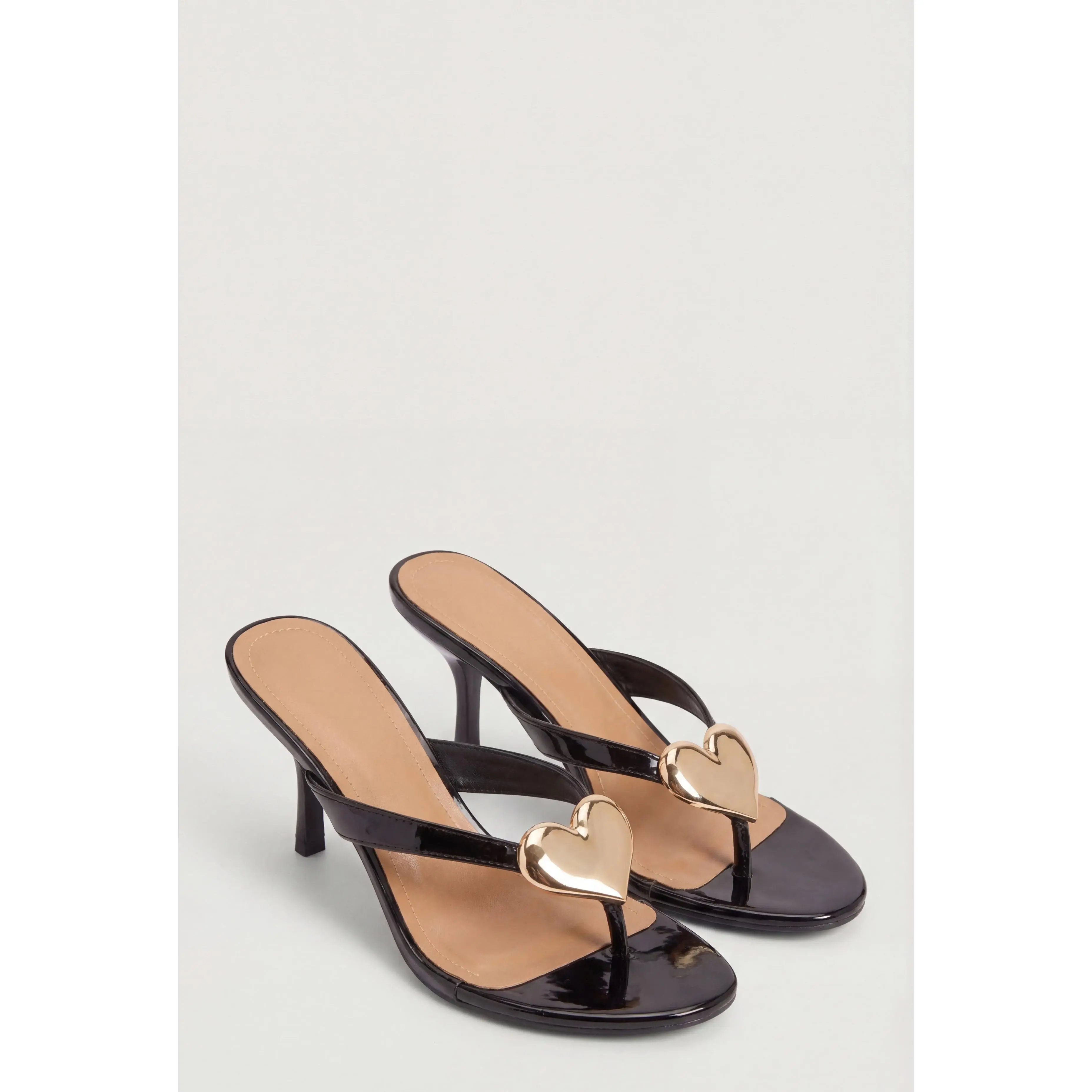 Tallulah Heart Embellished Heeled Sandals
