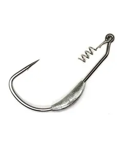 Gamakatsu Superline Spring Lock Weighted Hooks NS Black