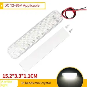 FCCEMC 2PCS 36 SMD LED Car Interior Dome Light with Switch Super Bright Reading Light for Trucks Vans RVs Campers Boats Car Led Lights