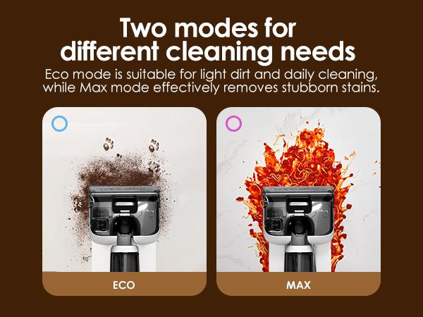 Tineco Floor One Switch i5 Stretch Breeze Wet Dry Vacuum Cleaners, 2-in-1 Cordless Vacuum for Multi-Surface, 20KPa Powerful Floor Cleaner Mop with Long Runtime