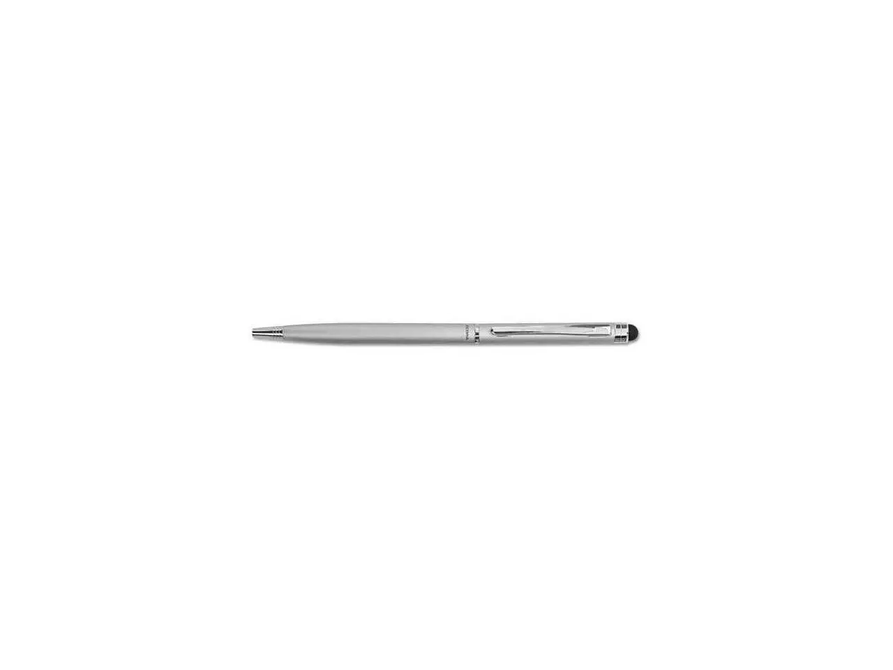 Stylus/Pen Combination, Twist Ballpoint, Silver
