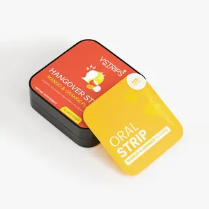 Hangover Prevention Strips - Natural Ingredients for a Fast Recovery and Hydration oral Strip