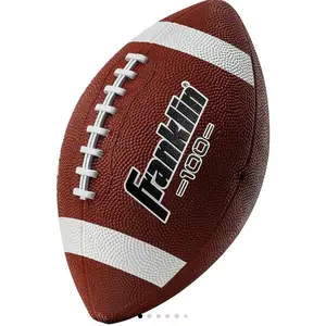 Franklin Sports Junior Size Football Durable Grip Kids Youth Football Model 100 for Enhanced Play
