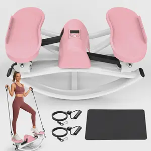 Compact U-Shape Mini Stepper twister ab Machine for Home Workout, Home Gym Equipment, Family Fitness, Portable Home Exercise, For Men & Women#AerobicExercise #FamilyFitnessGear #WholeBodyWorkou