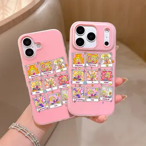 Cartoon Lizzies McGuires Protective Phone Case Suitable for iPhone 17 16e 16 15 14 13 12 11 Pro Max Air XR XS X 7 8 Plus Soft TPU Matte Double-layer Back Cover Accessories