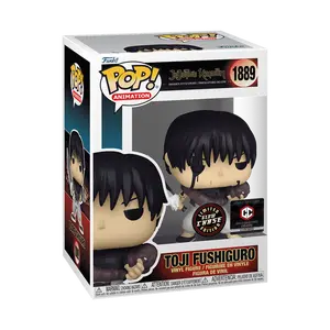 Jujutsu Kaisen Funko Toji Fushiguro with Split Soul Katana 1889 Chalice Exclusive GITD Chase
