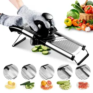 BLACK FRIDAY fruit vegetable slicer，Mandoline Food Slicer，Multifunctional Manual Food Chopper