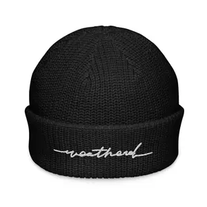 Weathered Fisherman Beanie - Soft Fabric, Ideal for Cold Weather, Versatile Design for All Seasons