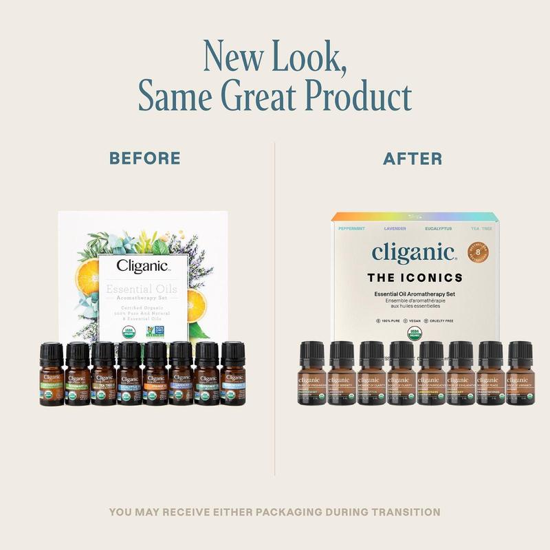 Organic Aromatherapy Set (Top 8) - Natural Healing Solutions for Wellness - Healthcare Healthy Essential Oil  Lavender Treatment Therapeutic