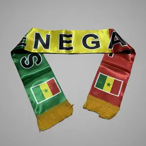 Senegal Satin Fan Scarf 🇸🇳⚽✨