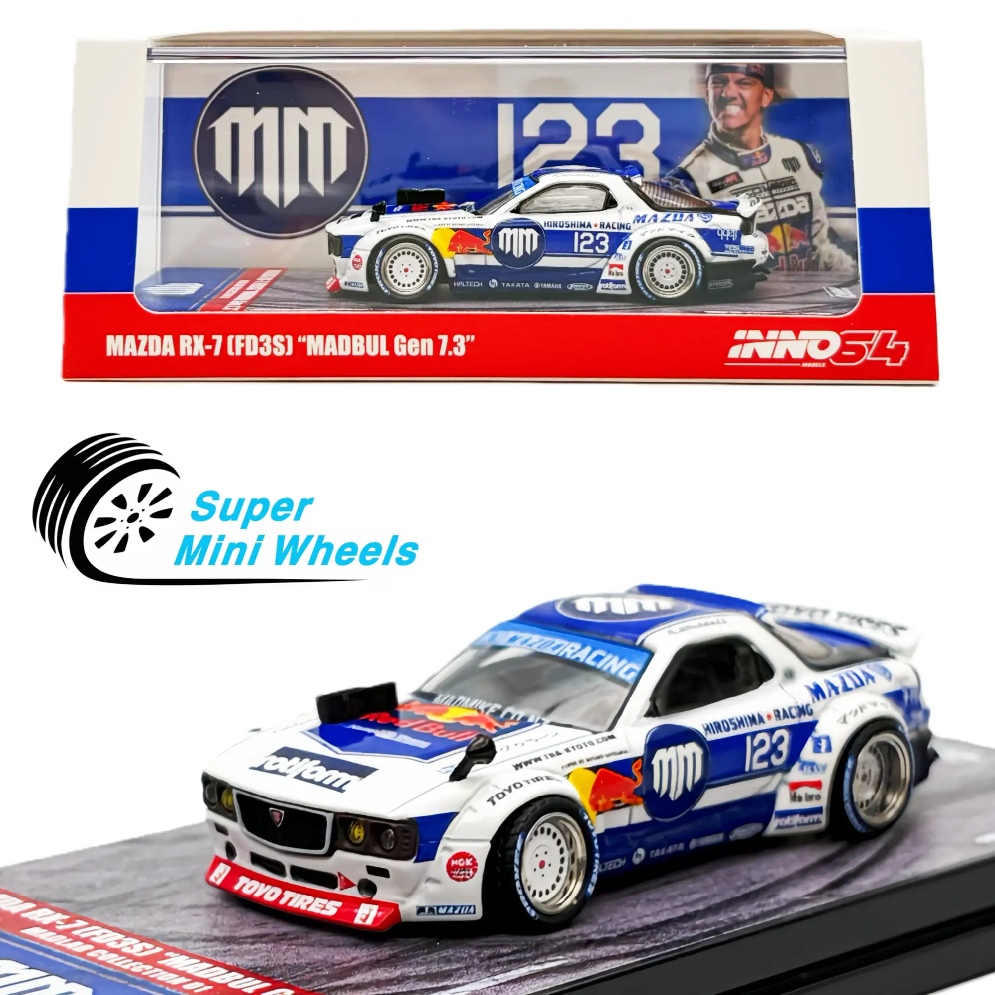 INNO64 1:64 Mazda RX-7 FD3S “Madbul Gen 7.3” #23