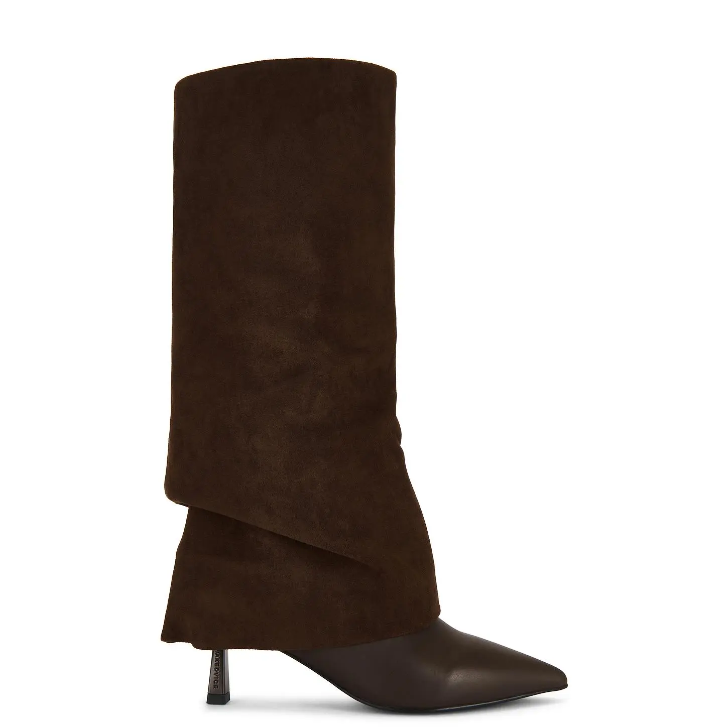Nakedvice x REVOLVE The Sia Boot in Espresso Suede
