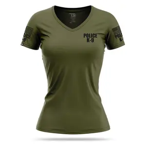 [POLICE K9] Women's Performance Shirt [GRN/BLK]