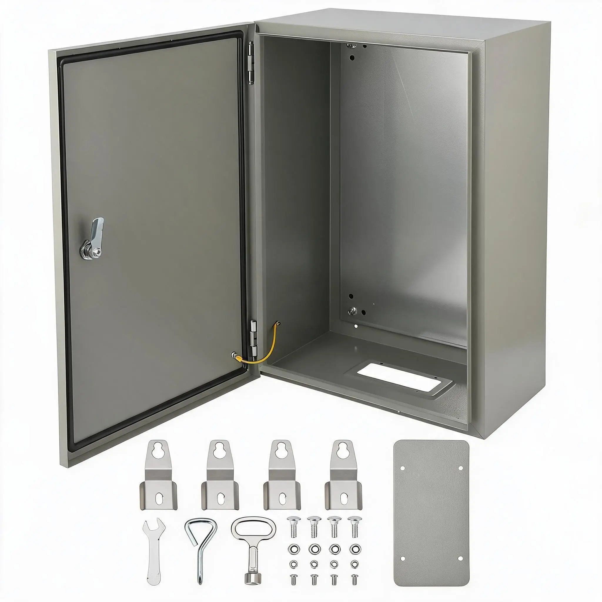 Steel Electrical Enclosure Box, 24x16x10'' Electrical Box
