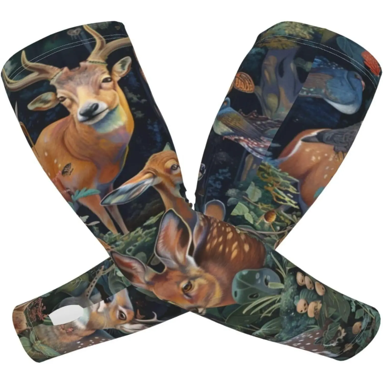 Garden Arm Sleeves Thumb Hole Sports Sleeves for Men Women