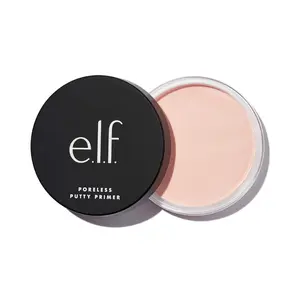 e.l.f. Poreless Putty Primer, Silky, Skin-Perfecting, Lightweight, Long Lasting, Smooths, Hydrates, Minimizes Pores, Flawless Base & Finish, All-Day Wear, Ideal for All Skin Types, Cosmetic Product for Women, Trending Product Makeup