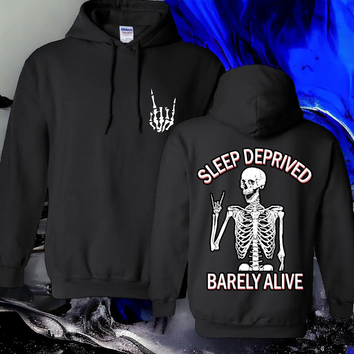 "Sleep Deprived" Short Sleeve Tee/Crewneck/Hoodie