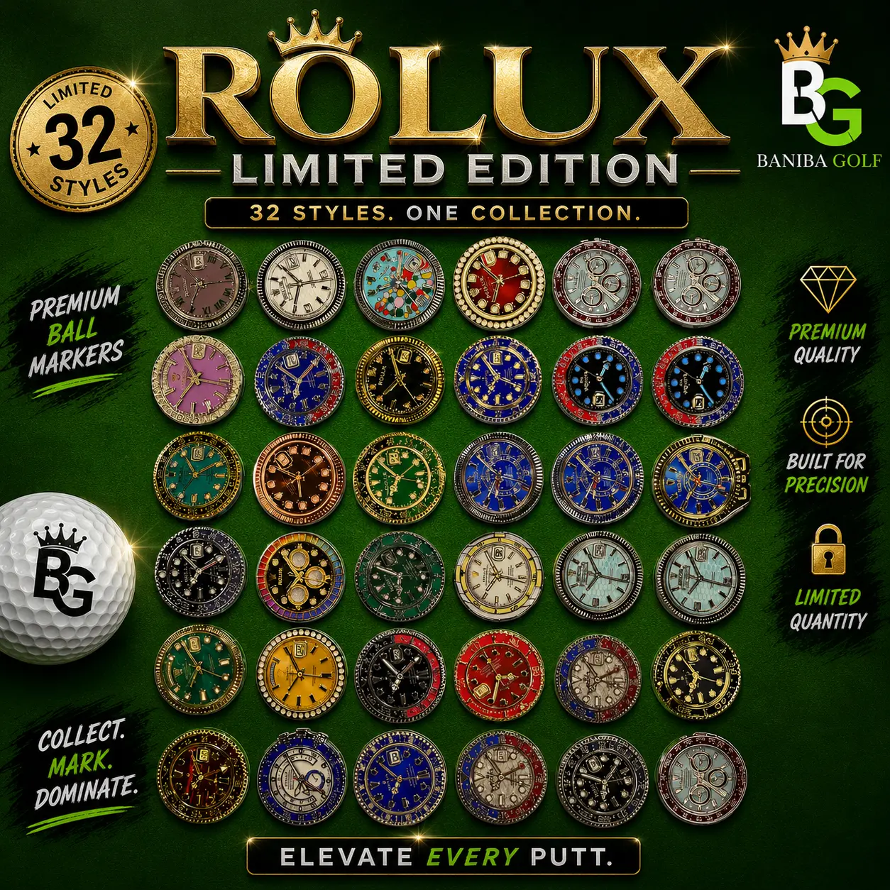 ROLUX Limited Edition Ball Marker