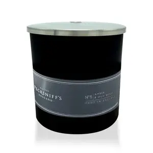 Pecksniffs Black Amber and Oud candle