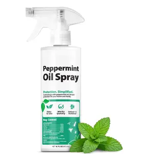 Peppermint Oil Bug Spray (16 oz) | Concentrated Peppermint Oil, Pet & Family Friendly, For Household Pests, Indoor & Outdoor Use, Made in USA