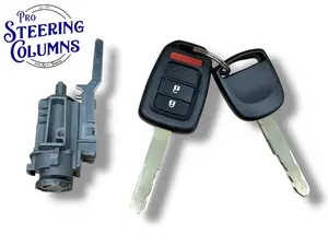 15-20 Honda Fit Ignition Lock Cylinder With 2 Key Shells New  06351-T5A-911
