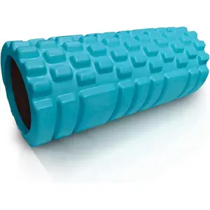 Foam Roller, Muscle Relaxation Massage Mace, Hollow EVA Yoga Post, Pilates Yoga Post, Fitness Equipment for Home Gym