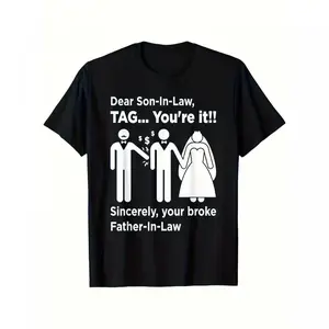 Funny Wedding Party Tee for Couples - Groom’s Exclusive Shirt - Gift Idea for Bride’s Dad
