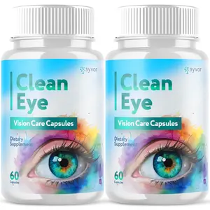 2 Pack Clean Eye Advanced Support For Healthy Eye Vision CleanEye 120 Capsules