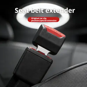 Auto Seat Belt Buckle Extender and Holder Universal Fit for Easy Back Seat Access Durable Car Accessories No Rattle Design