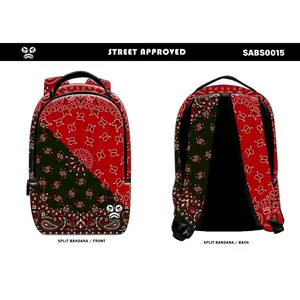 Approved Backpack split Paisley