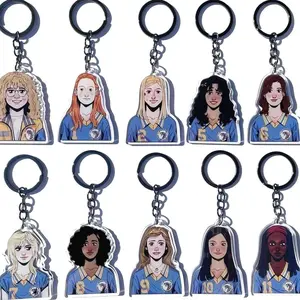 Yellowjackets Soccer Team Keychains