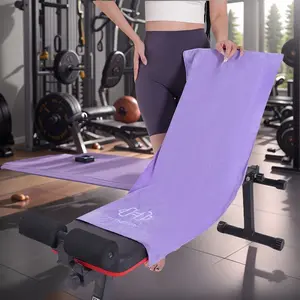 Large Sport Mat Towel Set, Gym Fitness Microfiber Quick-Dry Towels, Hidden Pocket Training Pad, Ideal Gift for Dumbbells & Equipment