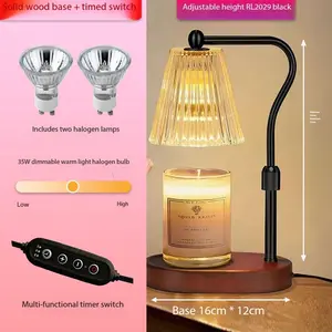 Multi-Functional Candle Heater, Vintage Warm Light, Melting Wax Illumination, Bedroom Bedside Sleep Aid, Atmosphere Creator
