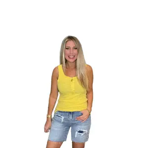Judy Blue Mid Length Denim Patch Shorts