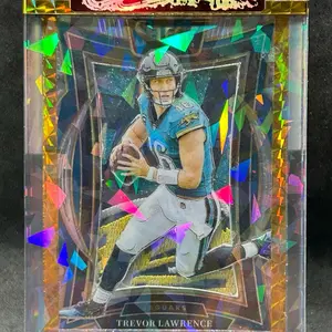 Trevor Lawrence Jaguars 3D Sports Card Art, Handmade Football Gift Display