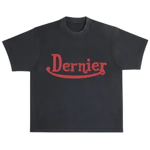 Dernier Signature Script Pigment Dyed Tee