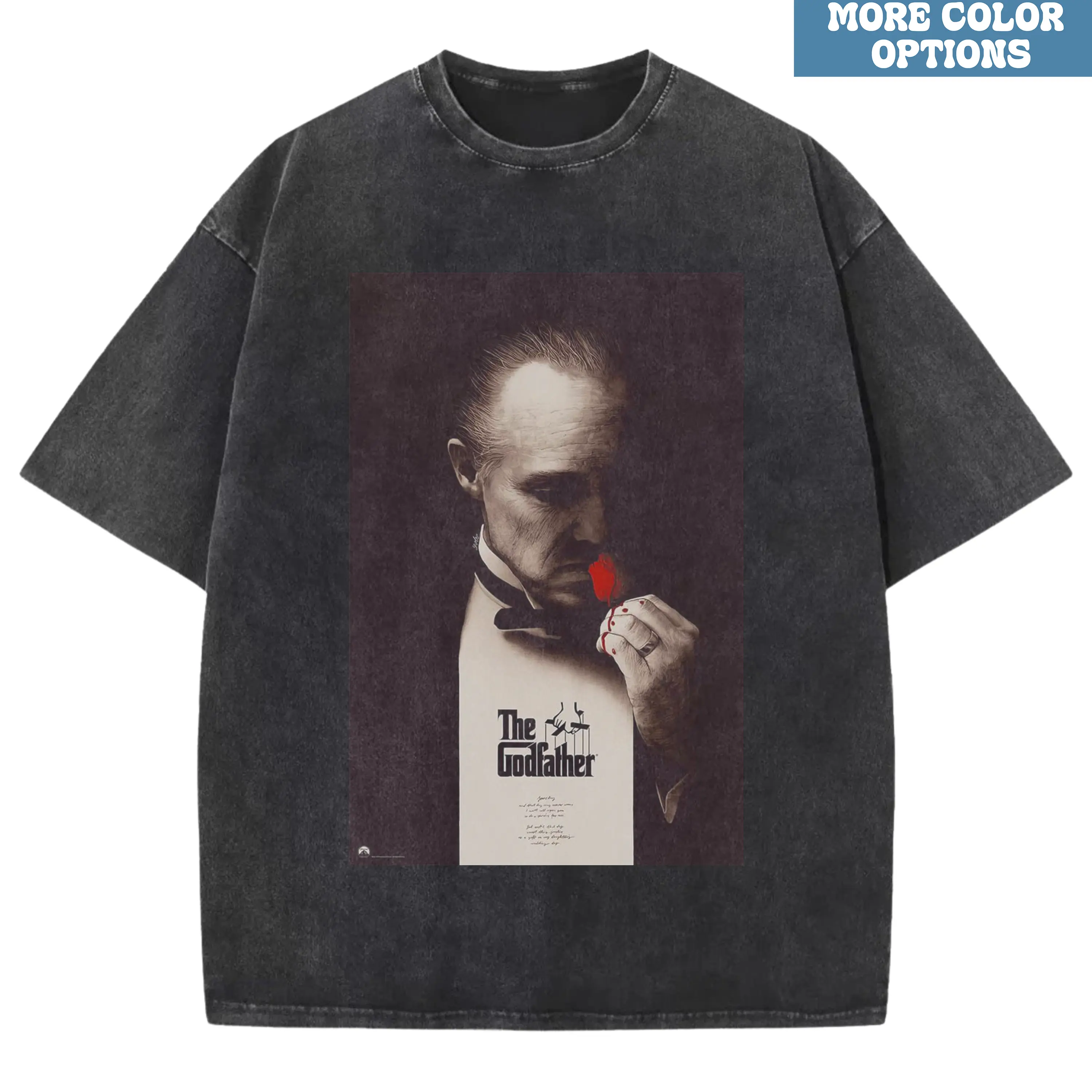 Comfort Colors The Godfather T-Shirt, Vintage 90s Graphic Tee 