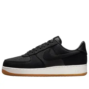 Nike Air Force 1 Low '07 LV8  Black Canvas Men's IR0951-002 New Sneakers