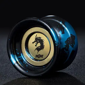 high-end professional yo-yo alloy fancy game competition yo-yo children's classic toy