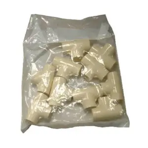 212 MAIN Nibco 564805 0.5 in. White CPVC Pressure Tee with Quick Connect Female Socket, Water Pipe - Pack of 10