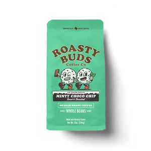 Roasty Buds Minty Choco Chip Coffee - Arabica Coffee, Natural Flavors