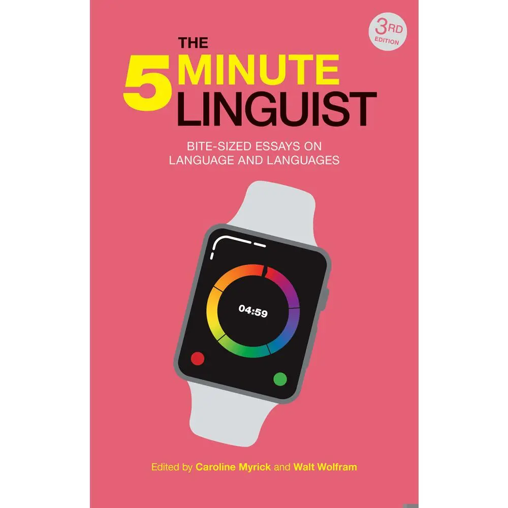 USED Book - The 5-Minute Linguist: Bite-Sized Essays on Language and Languages by Myrick, Caroline (Paperback) - english