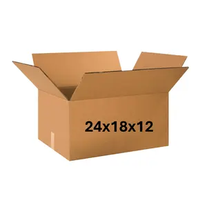 24x18x12 (200 lb strength) | SINGLE CARDBOARD BOX