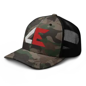 RIVEMUG NG Camo Comando Exclusivo Embroidered Curved Bill Camouflage Trucker Hat Low Crown Adjustable Belico Cap Gorra Belica