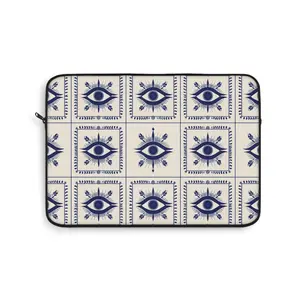 Mystical Eye Laptop Sleeve, Bohemian Laptop Case, Eye Catching Tech Sleeve, Gift for Students, Unique Laptop Accessories, Aesthetic [...]