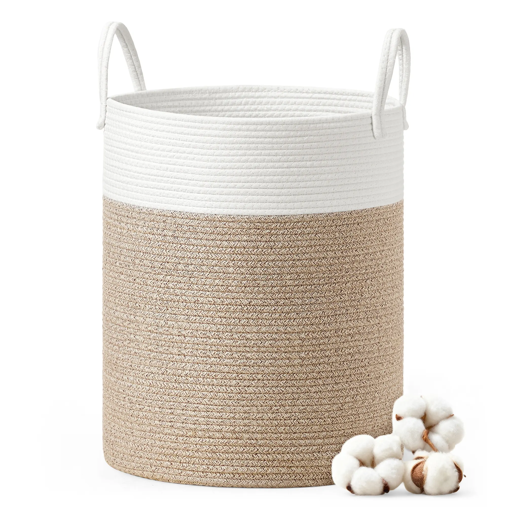 60 L-White + Grayish Brown