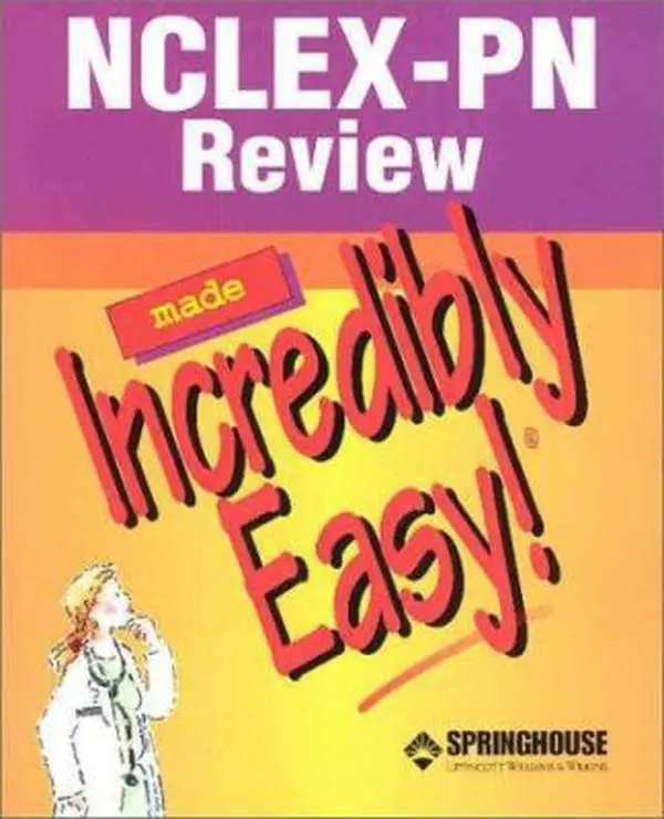 USED Book - Nclex-Pn Review Made Incredibly Easy by Springhouse (Paperback) - english