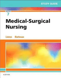 USED Book - Study Guide for Medical-Surgical Nursing by Linton, Adrianne Dill (Paperback) - english